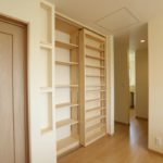 手造り可動式本棚