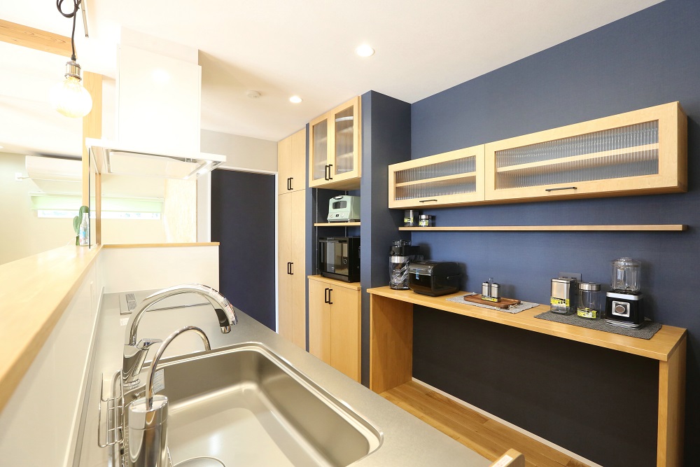 造作キッチン収納