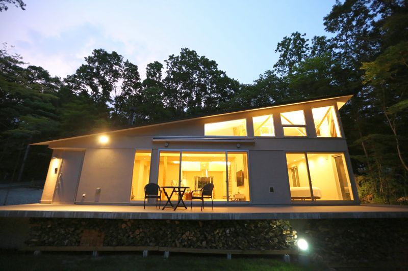 三角屋根のいえ