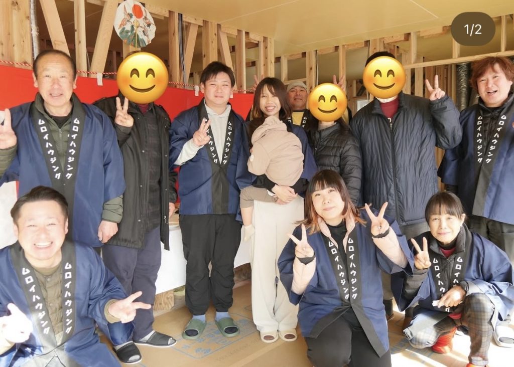 E様邸上棟式＆がらまき！