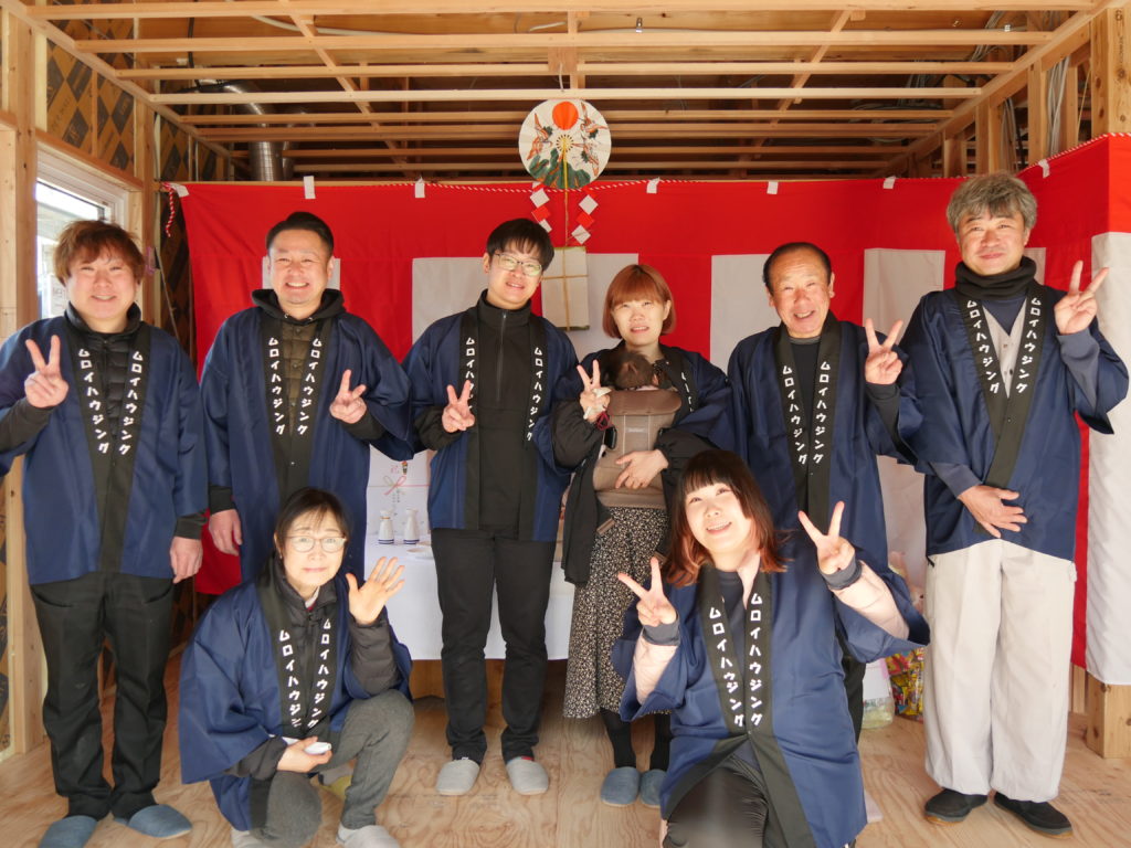 O様邸上棟式＆がらまき！